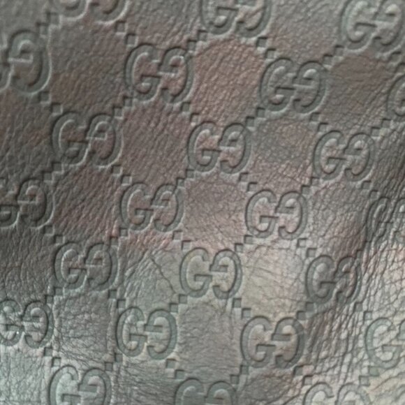 Gucci Dark Brown Guccissima Leather Medium Horsebit Hobo Bag /VECA - Picture 8 of 8